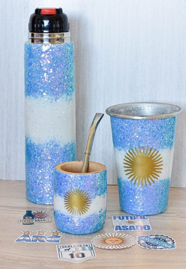 Producto - Vaso + termo + mate