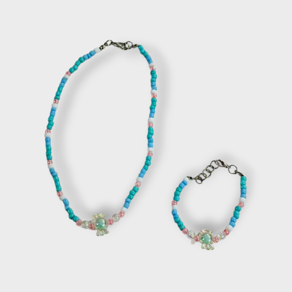 Producto - Collar + Pulsera Caramelo