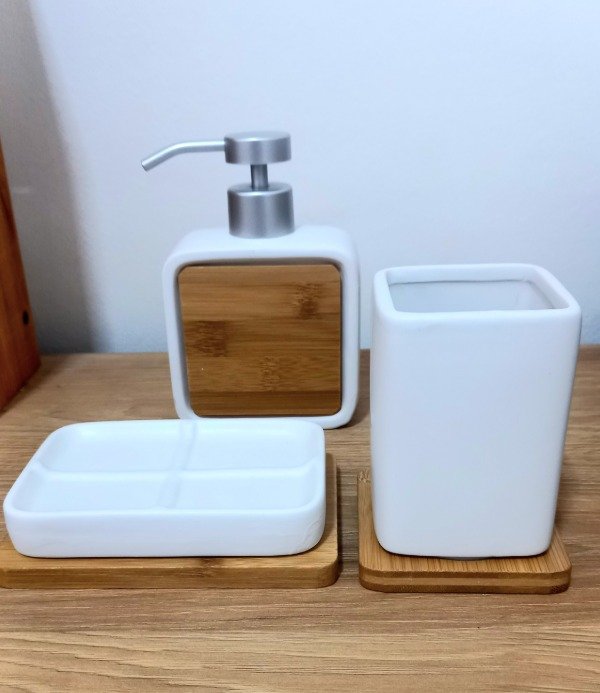Producto - Set de baño Tokio white
