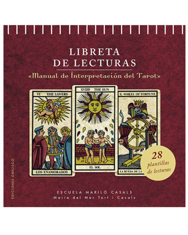 Producto - Libreta de lecturas de Tarot.