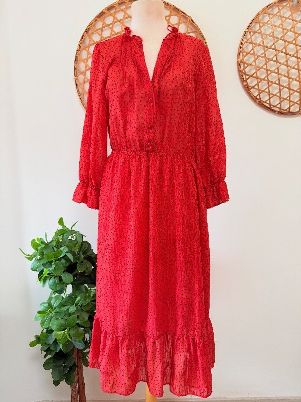 Producto - Vestido rojo Zara