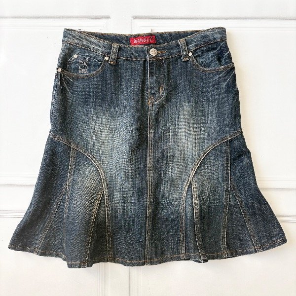 Producto - Falda Midi de Jean Wangli Talle 42
