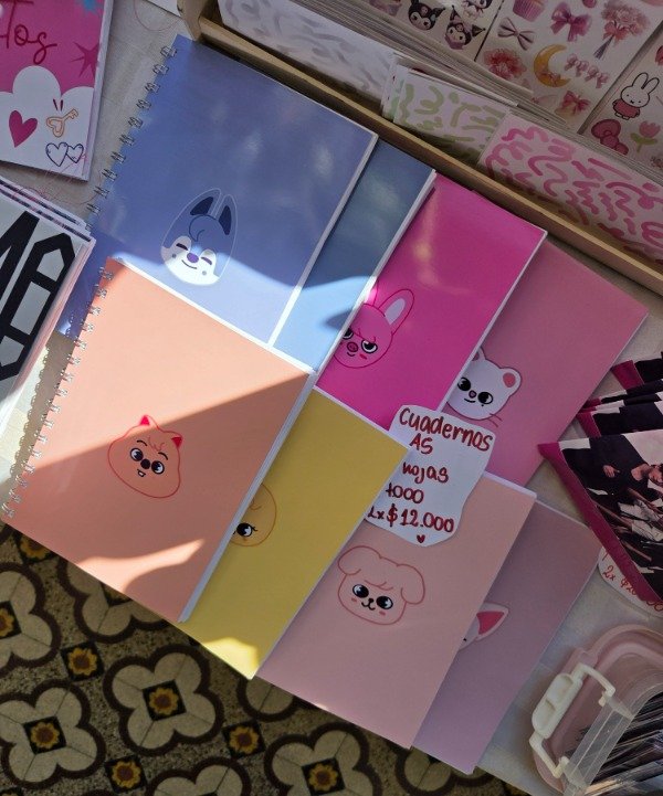Producto - Cuadernos SKZOO A5