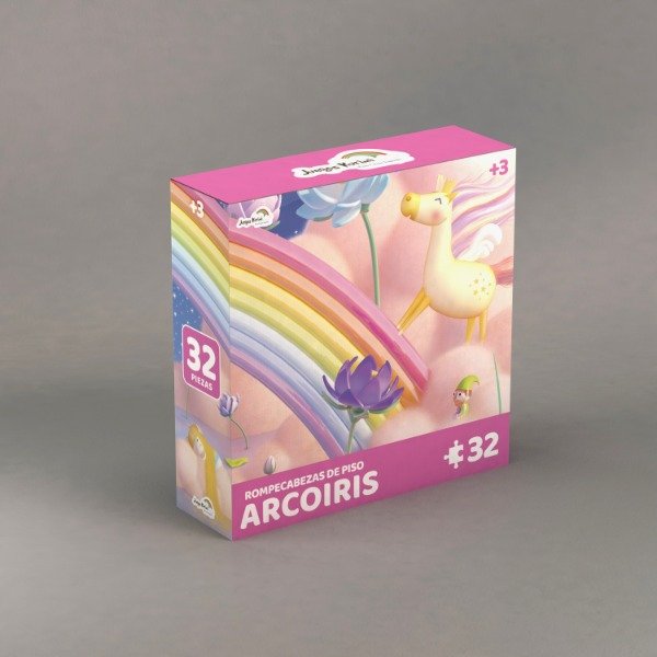 Producto - Rompecabezas de Piso 32 Piezas Arcoíris