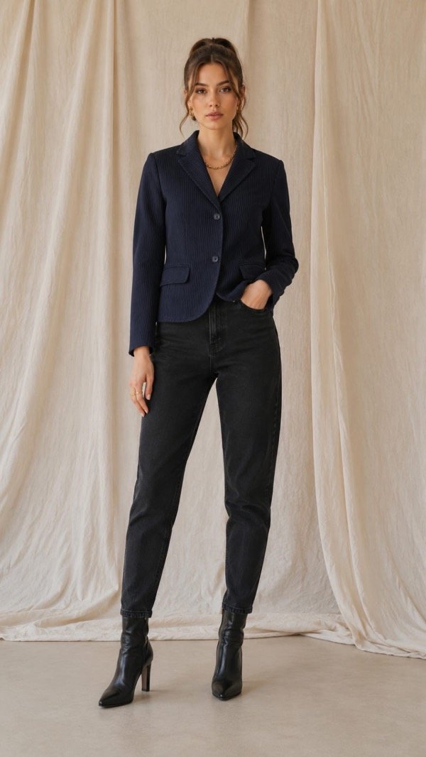 Producto - Blazer Rayado Liz Claiborne