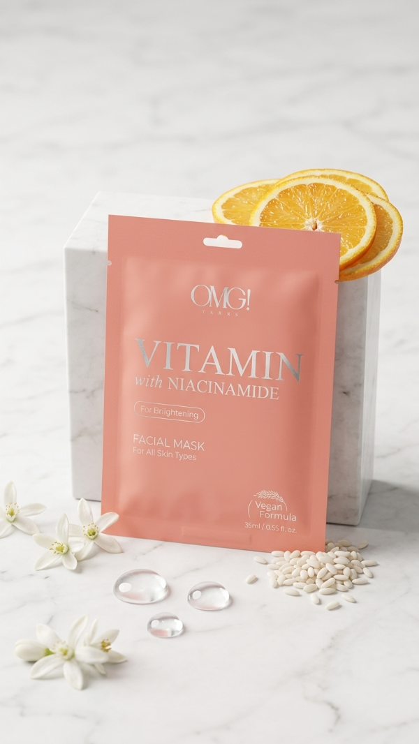 Producto - Mascarilla OMG! Seoul: Vitamin with Niacinamide Facial Mask