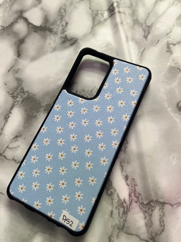 Producto - Funda diseño flores blancas