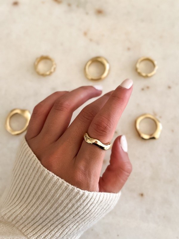 Producto - Anillo Chunky Gold