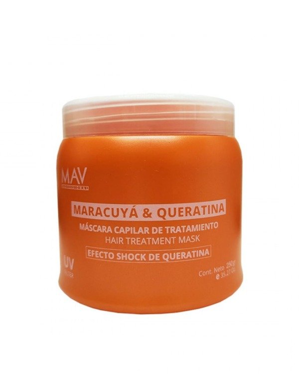 Producto - Mav baño de crema extracto de maracuya y queratina 250gr
