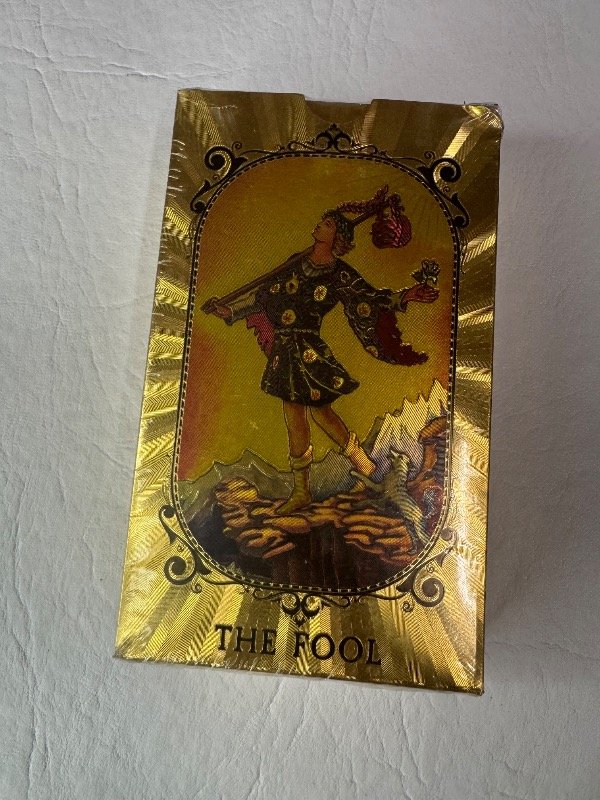 Producto - Tarot Dorado . Gold Foil Tarot