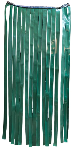 Producto - Cortina Tiras Plásticas Antimoscas Mosquitos Mosquitera Color Verde