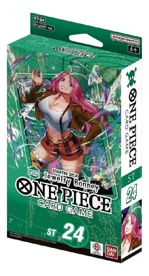 Producto - Starter Deck Bonney ST-24 Green Jewelry - Tcg One piece (Japones)