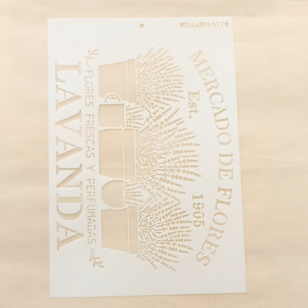Producto - Stencil 20x30 MCL5178