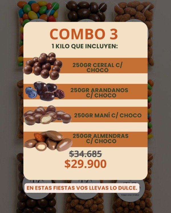 Producto - Combo 3 Confituras 1 Kilo