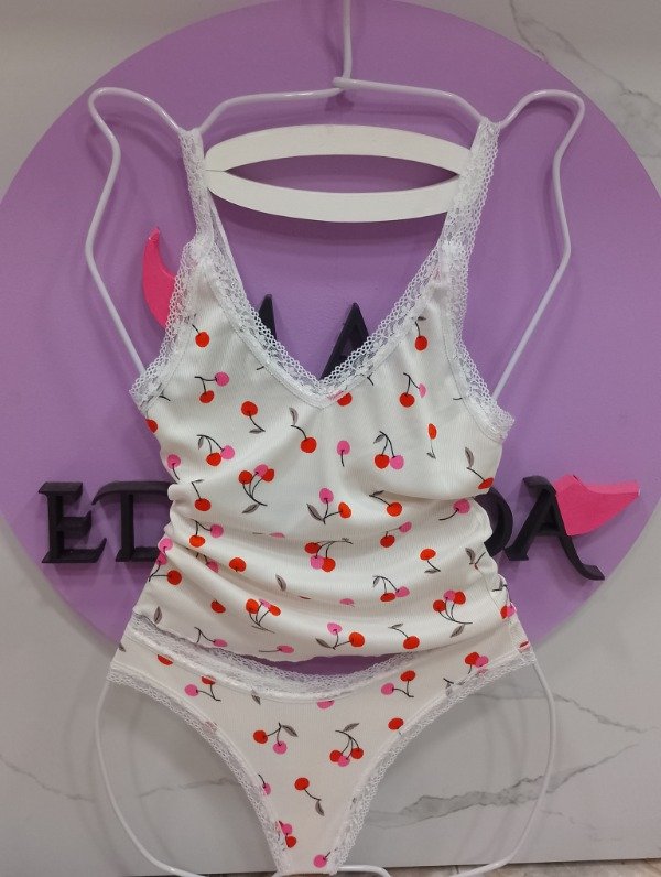 Producto - Pijama Cereza (guiarse por talle)