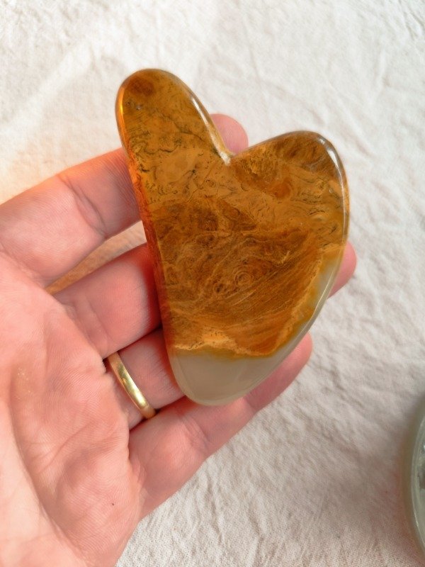 Producto - GUA SHA - PIEDRA ONIX - Masaje facial