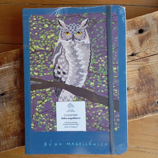 Producto - Cuaderno - Búho Magallánico