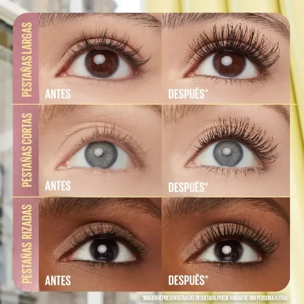 Producto - Máscara de Pestañas Maybelline Colossal Bubble Wsh x 10 ml - 1