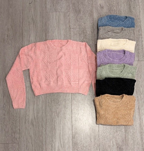 Producto - Sweater dama chenille T80609