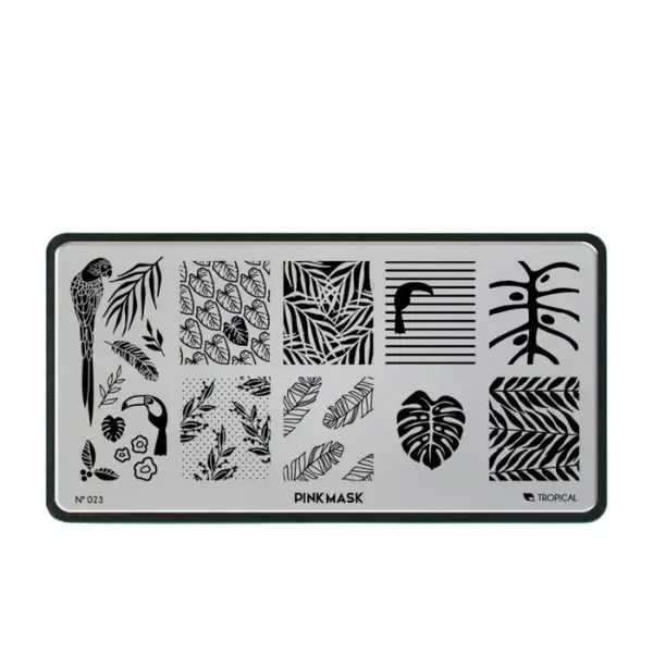 Producto - Placa de Stamping Tropical #23