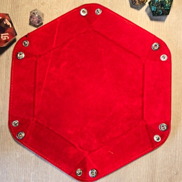 Producto - Bandeja de Dados Plegable - ROJO - 2