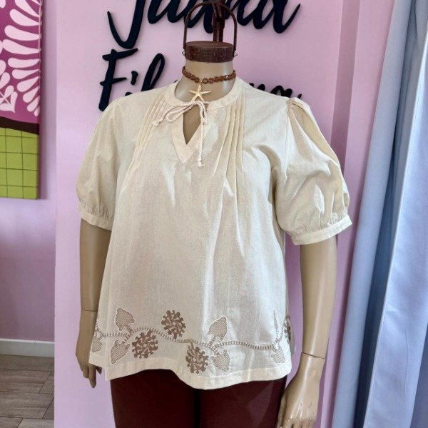 Producto - Blusa bordada chic 7792 - 0