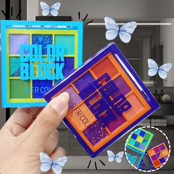 Producto - PALETA DE SOMBRA COLOR BLOCK x9 COLORES
