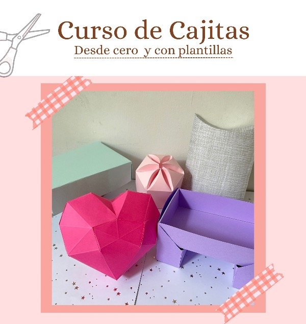 Producto - Curso de cajitas