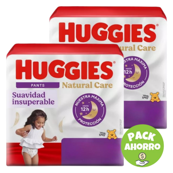 Producto - Promo Pack 2 Huggies Pants Natural Care XXG x 52 (total 104)