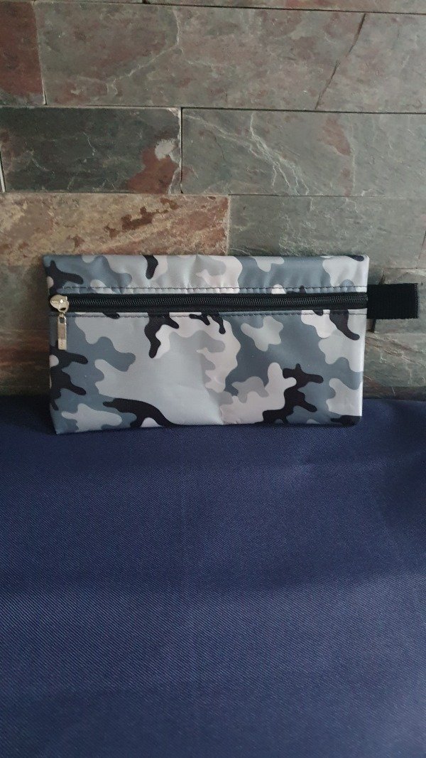 Producto - Cartuchera Canopla Cordura Camuflada Gris