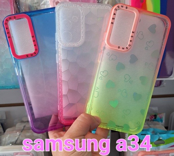Producto - Fundas holograficas. Samsung a34