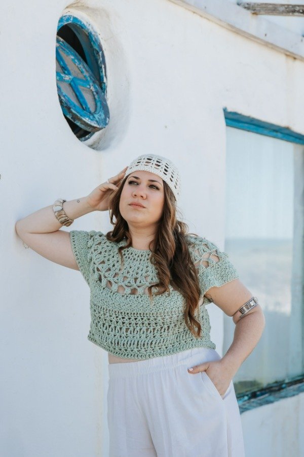 Producto - Guía de Tejido Blusa Porífera