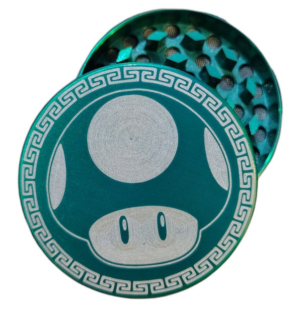 Producto - PICADOR METALICO 3 PIEZAS HONGO VERDE MARIO BROS