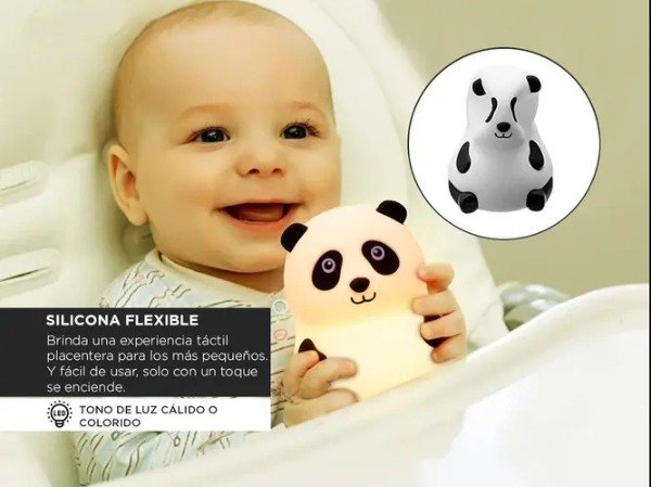 Producto - Lámpara De Panda Luminoso Panda-Light Luz Infantil -Gadnic - 2