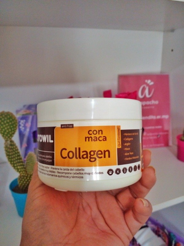 Producto - Otowil Collagen Con Maca Mascara Capilar antifrizz cabellos Dañados 250g