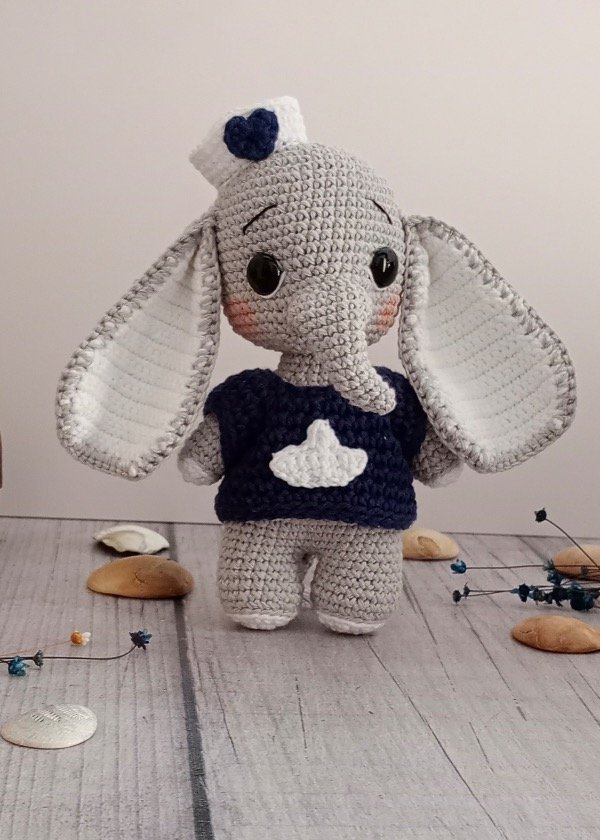 Producto - Dante el elefante - Guía de tejido - 1
