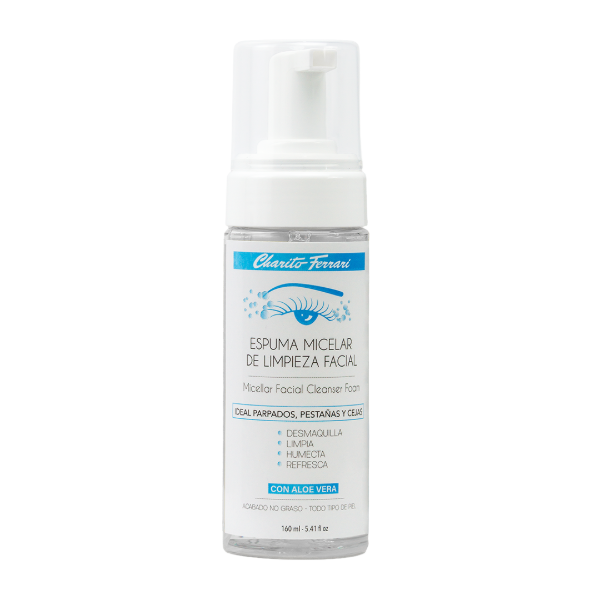 Producto - Espuma Micelar de Limpieza Facial 160 ml CHARITO FERRARI - LSH-LIM-0001