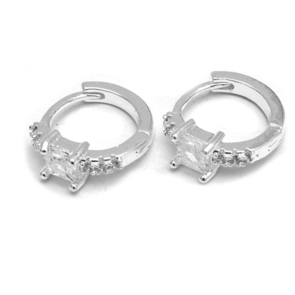 Producto - Argollas Cubic Blanco 1,5cm