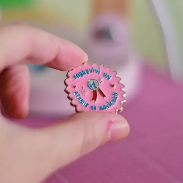 Producto - Pin metálico "Ansiedad"