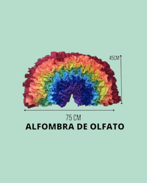 Producto - Alfombra De Olfato Arcoiris