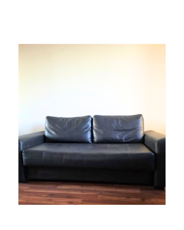 Producto - Sillón cama de ecocuero	/ 177 de largo