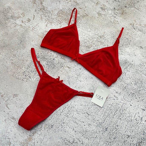 Producto - Conjunto Microfibra Rojo
