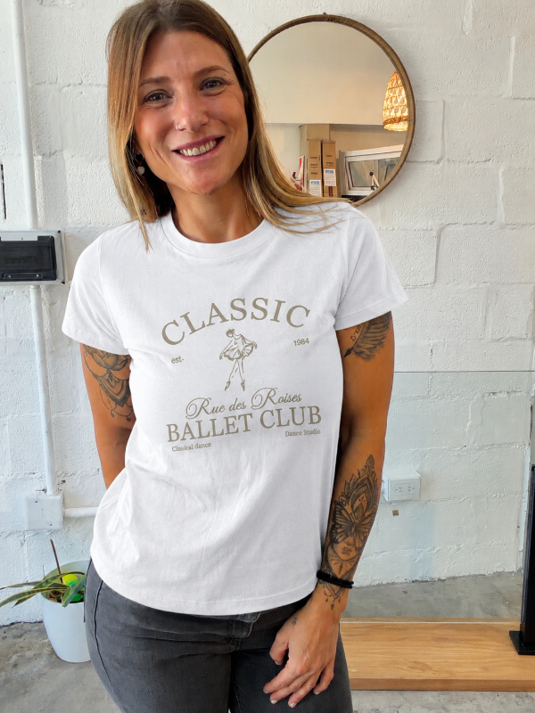 Producto - Remera BALLET CLUB - 3 colores - 4