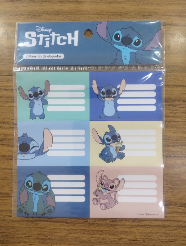 Producto - Etiqueta Disney Stitch x 12