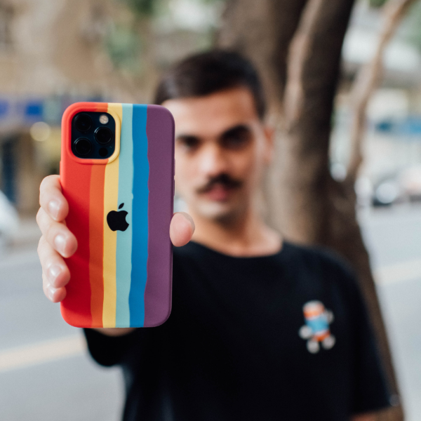Producto - FUNDA SILICONE RAINBOW