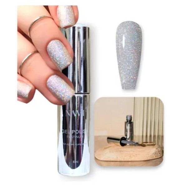 Producto - Esmalte semipermanente platinium Navi