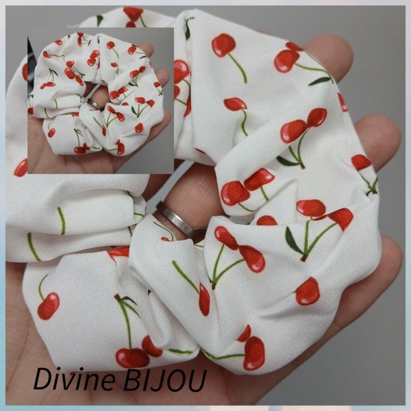 Producto - Colita scrunchies cerezas