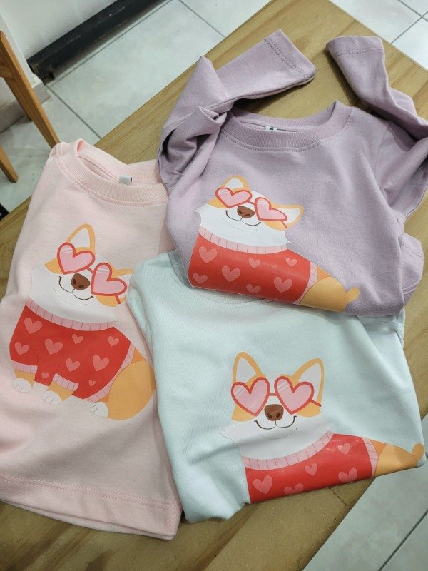 Producto - CAMISETA PERRITO IN LOVE - transferencia 9.775 - 0