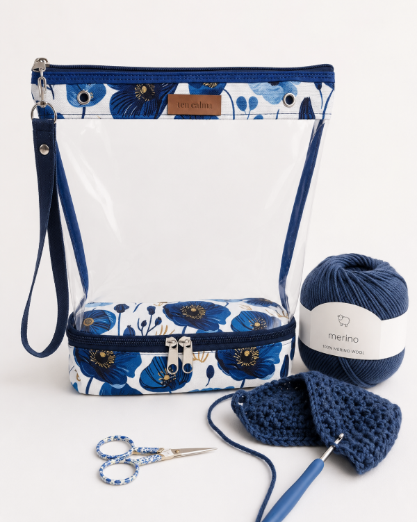 Producto - BOLSITO LANERO AMAPOLA AZUL