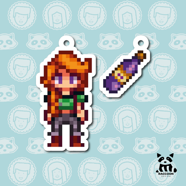 Producto - Llavero Leah - Stardew Valley